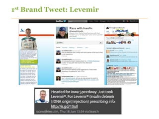1 st   Brand Tweet: Levemir




                              29
 