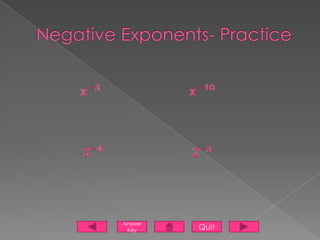 Rules Of Exponents | PPTX