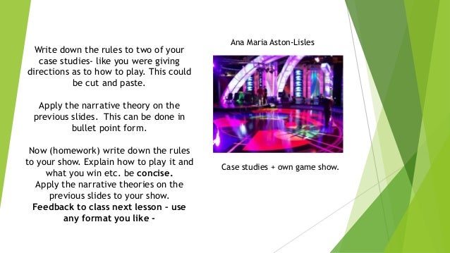 Rules Of Game Shows