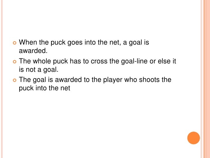 Rules of hockey pp