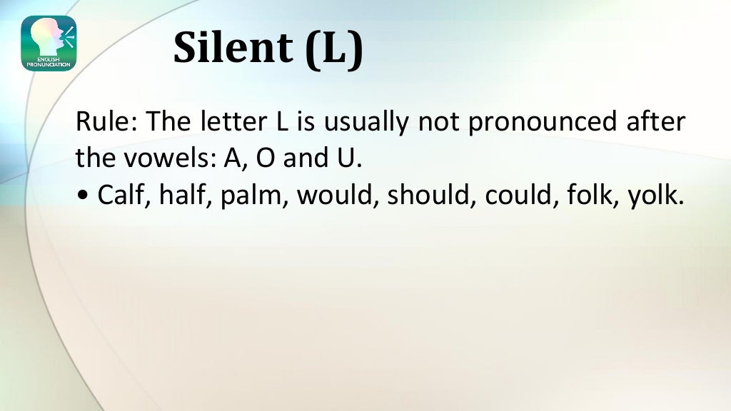 Rules of Silent Letter