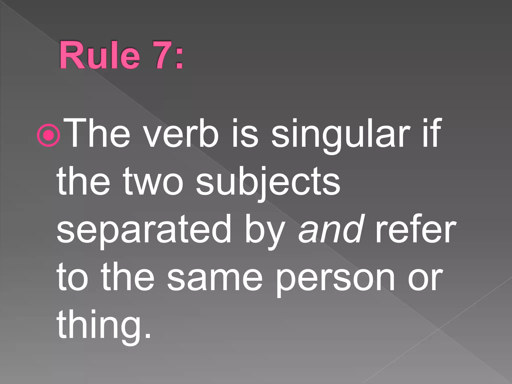Rules Of Subject Verb Agreement Powerpointcraigslist Personals Topeka Kansas - dgim3gv