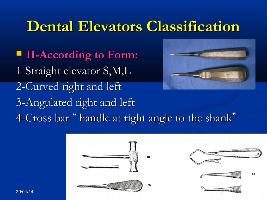 Rules of using dental forceps & elevator