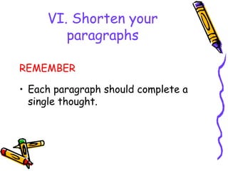 Rules on Clear and Effective Writing | PPT