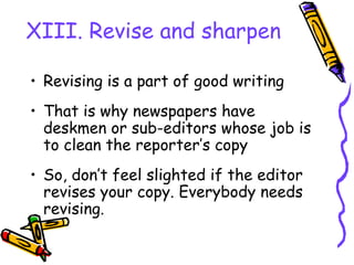 Rules on Clear and Effective Writing | PPT