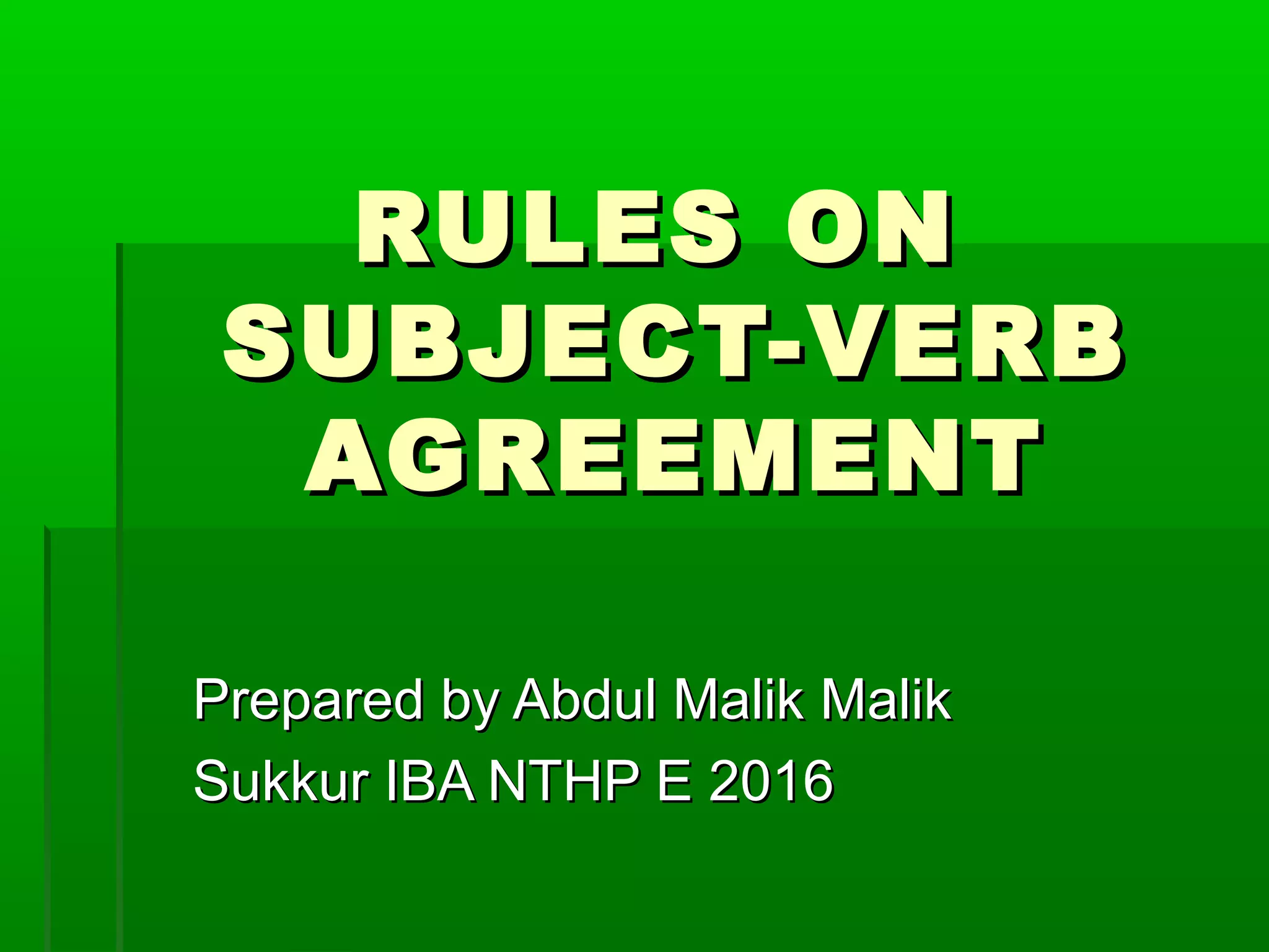 Rules Of Subject Verb Agreement Powerpointcraigslist Personals Topeka Kansas - fktkh1s