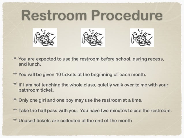 School Bathroom Rules rules procedures School Bathroom Rules rules procedures