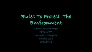 Rules to protect