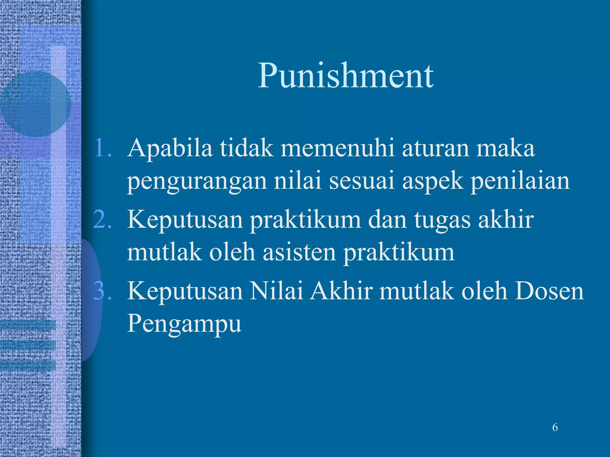 Rules tugas besar asd | PPT