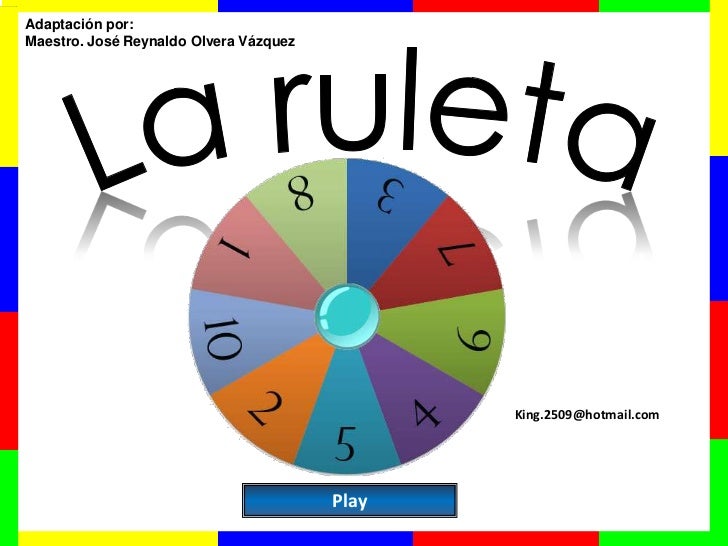 ruleta de matematicas de madera