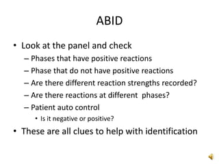Ruling out using abid panel | PPTX