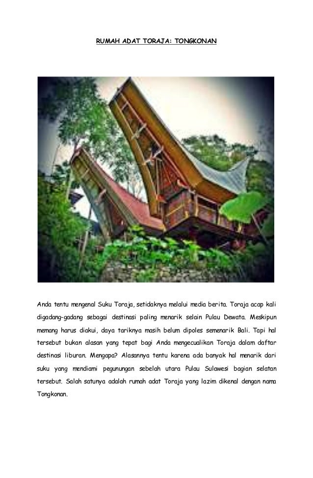 Toraja Rumah Toraja Rumah