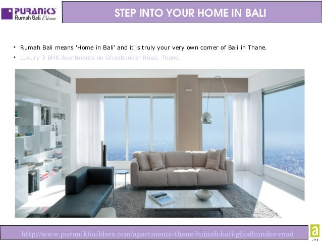 Rumah bali: luxury 3 bhk apartments on ghodbunder road, thane
