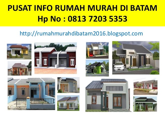 Hp : 0812-706-89888 (Simpati), Info Rumah Murah Di Batam ...