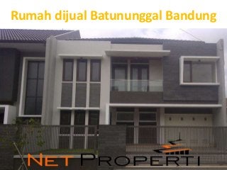 Rumah dijual Batununggal Bandung
 