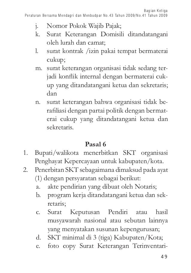 Inilah 6+ Contoh Surat Keterangan Domisili Rumah Ibadah Terlengkap 
