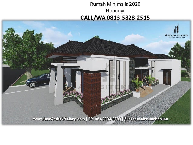 Call Wa 0813 3034 9099 Nayla Tampak Depan Rumah Minimalis Malang