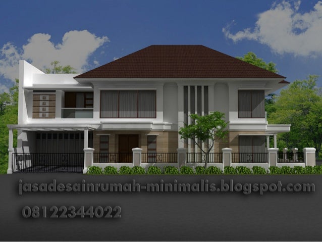 Jasa Desain Rumah minimalis modern 