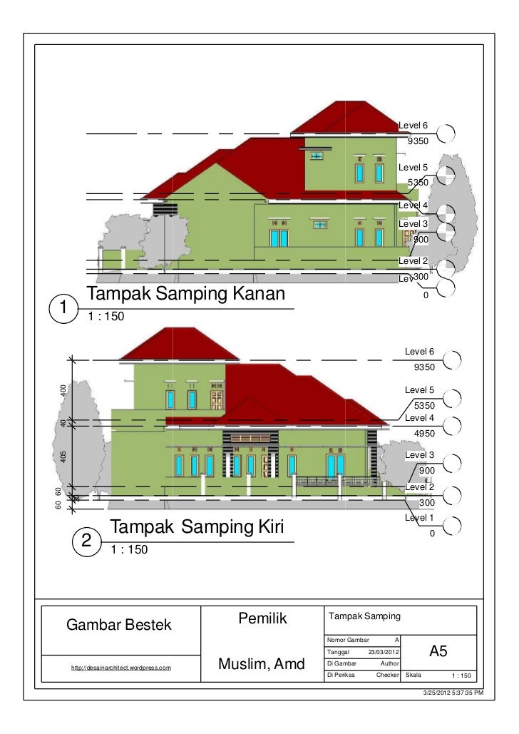 82+ Gambar Denah Rumah Tampak Depan Belakang Samping Gratis Terbaik