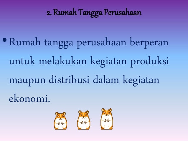 Rumah Tangga Konsumsi