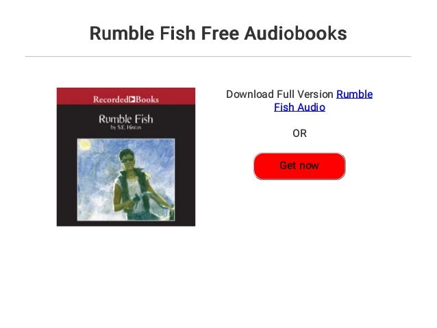 rumblefish book summary