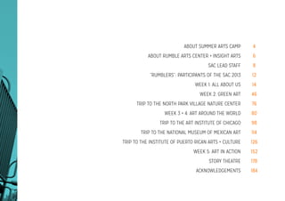 Summer Arts Camp 2013