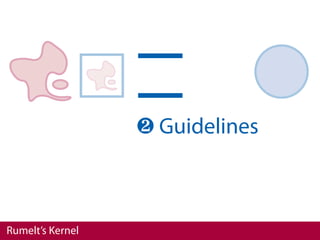❷ Guidelines



Rumelt’s Kernel
 