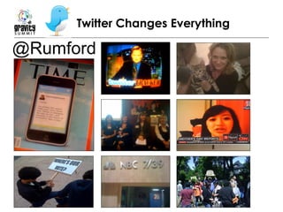 Twitter Changes Everything @Rumford 