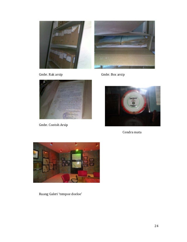 LAPORAN KUNJUNGAN KANTOR ARSIP DAERAH SUMATERA UTARA