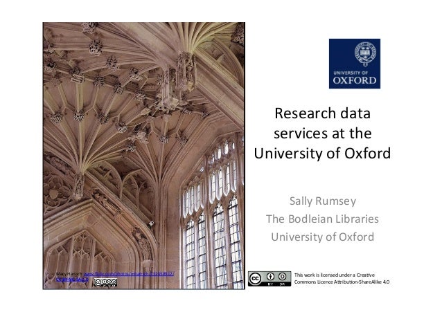 research services oxford university