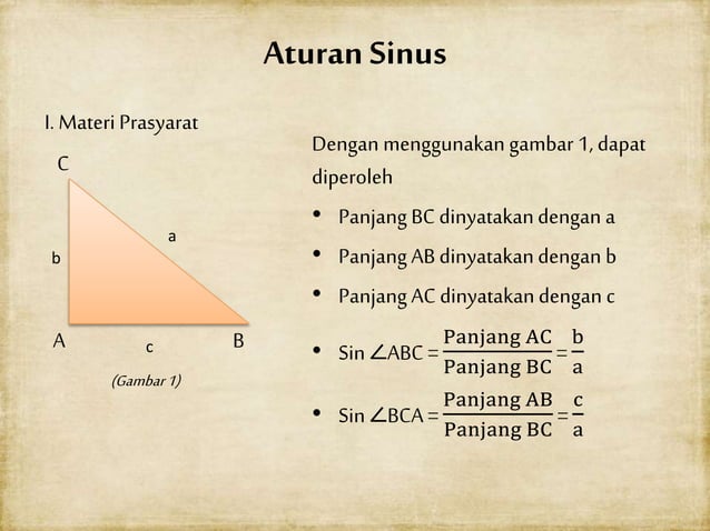 Rumus-Rumus Segitiga