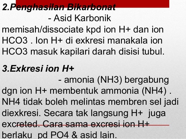 Rumusan Keseimbangan Acid Bes