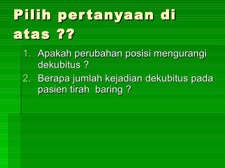 Rumusan masalah