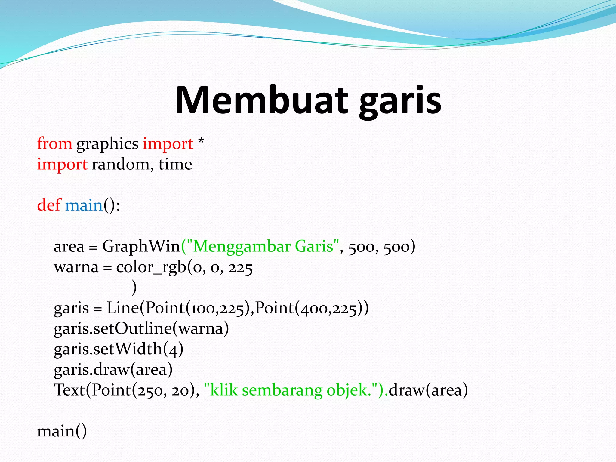 Rumus dasar python | PPTX