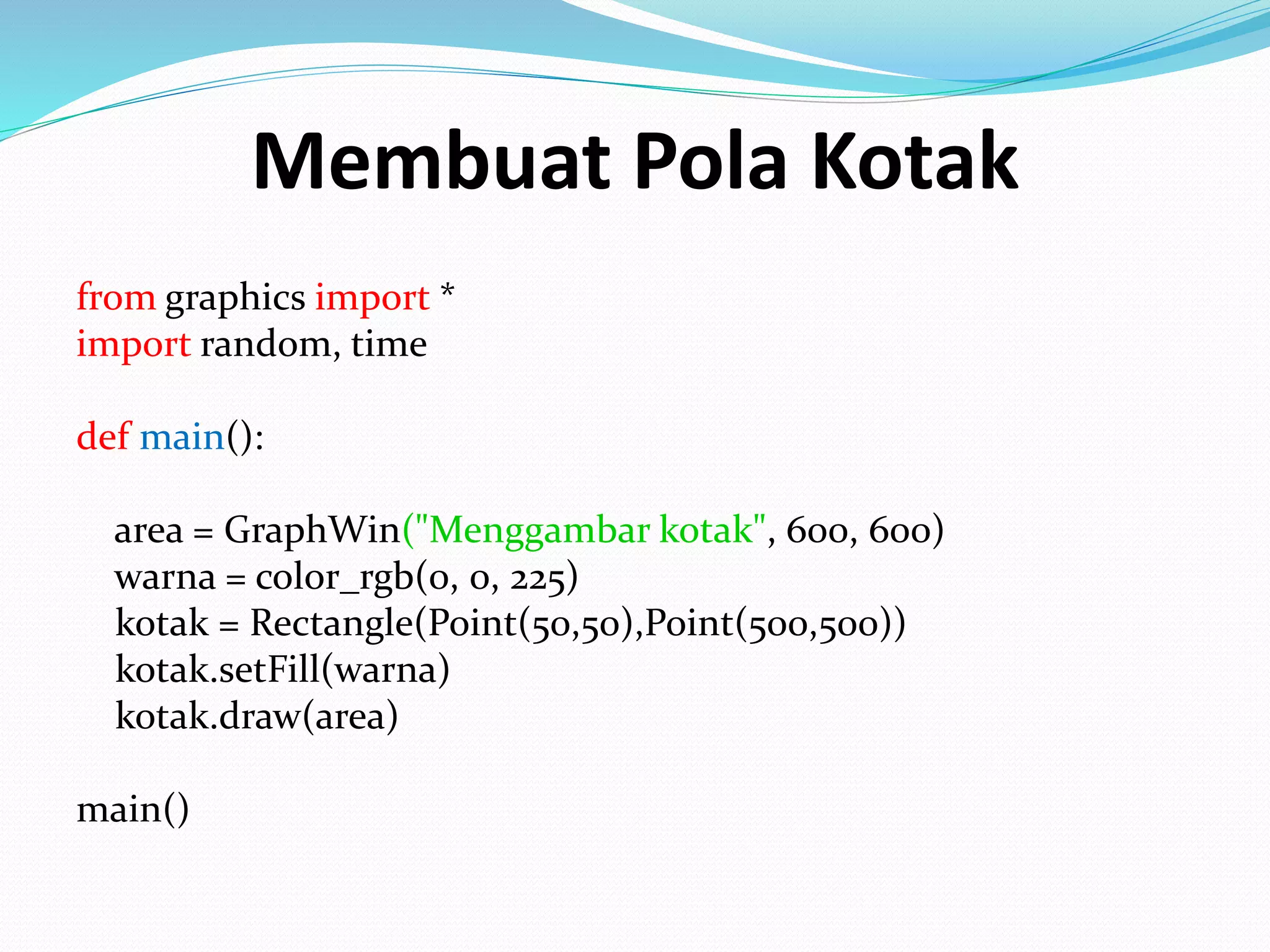 Rumus dasar python | PPTX