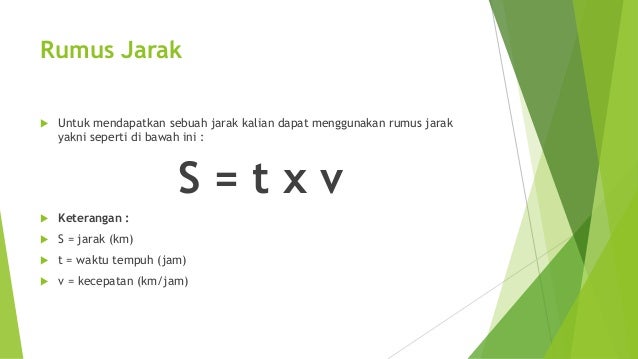 Rumus Kecepatan Power Poin