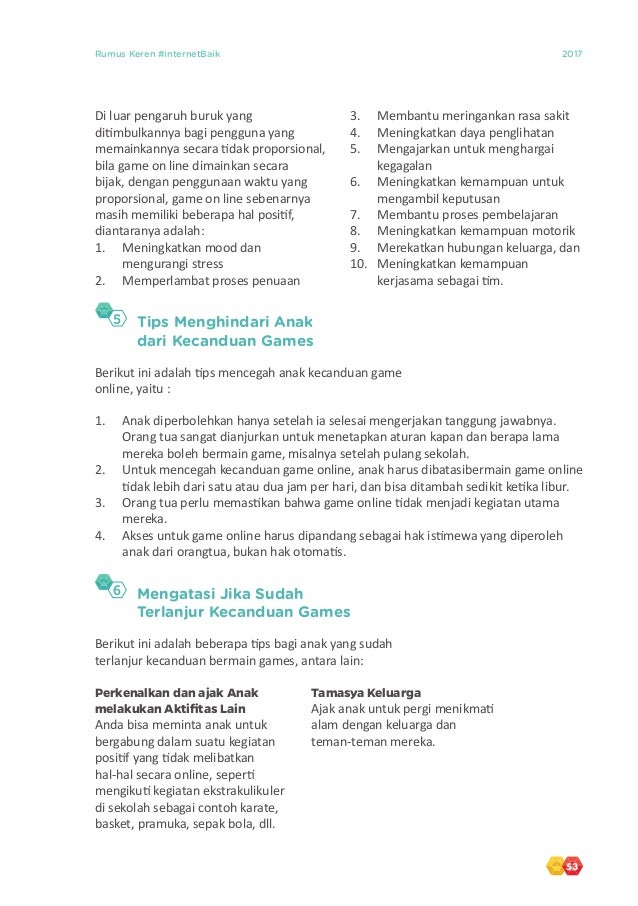 Rumus keren #internet baik