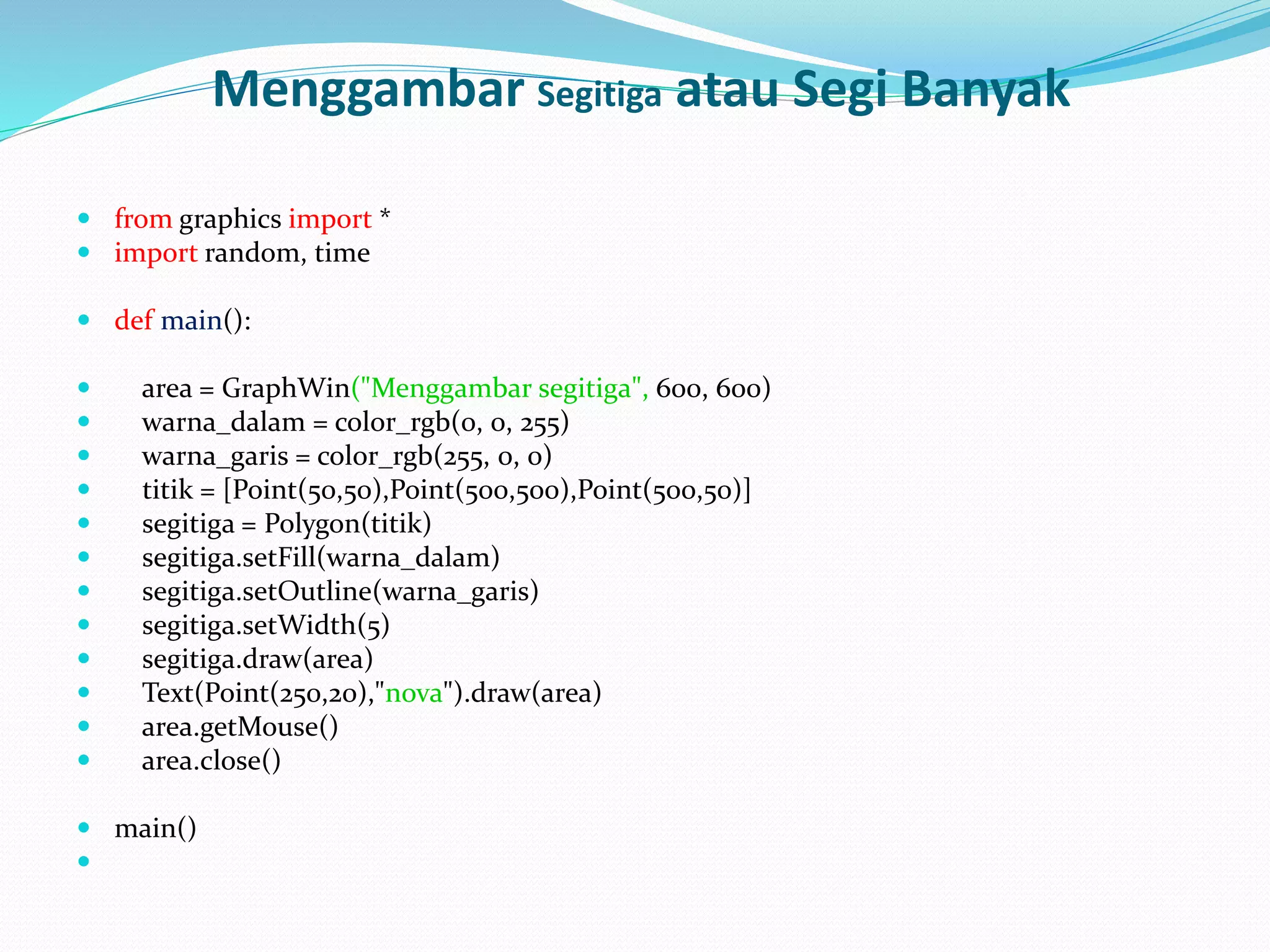 Rumus python ii | PPT