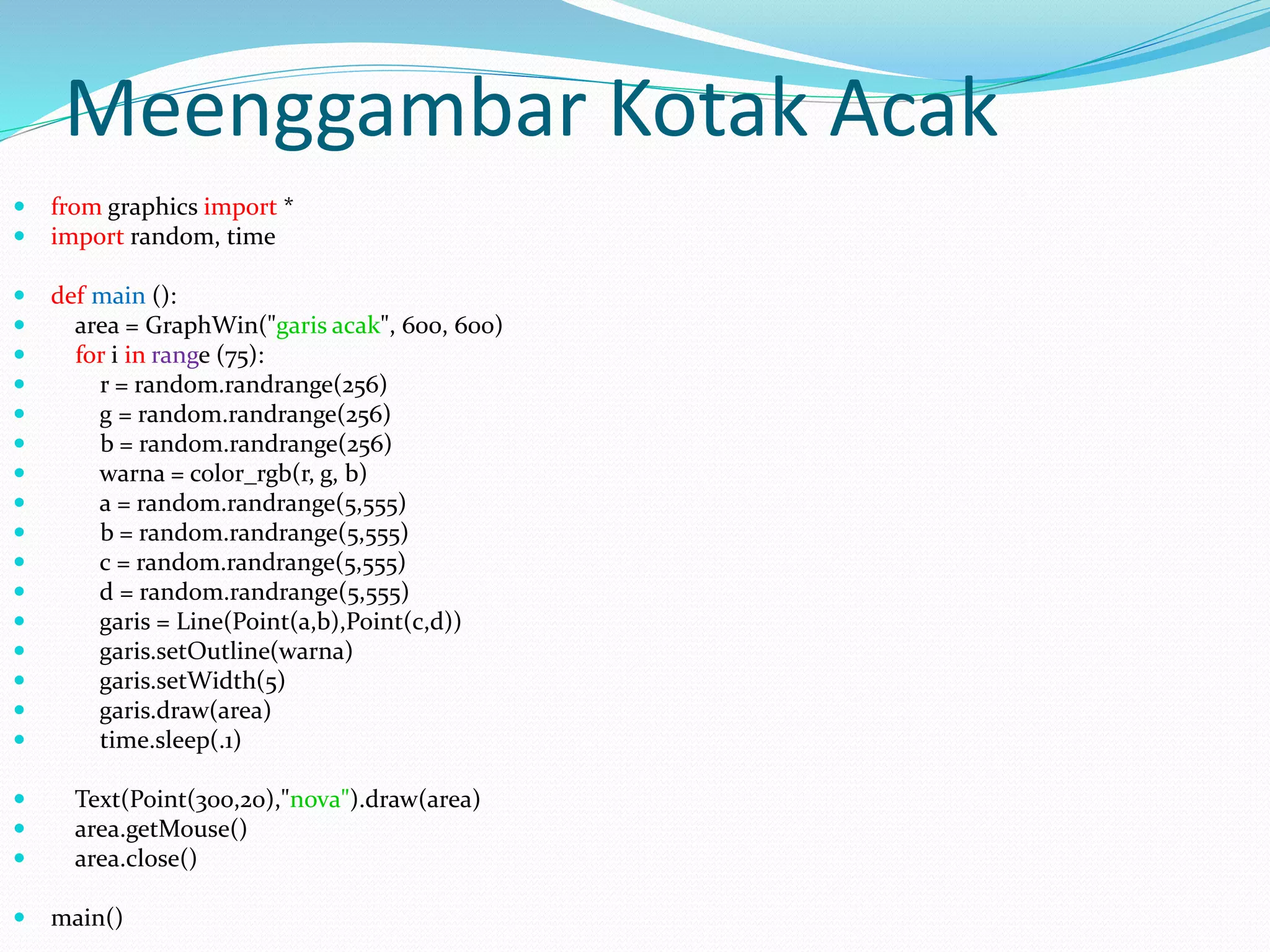 Rumus python ii | PPT