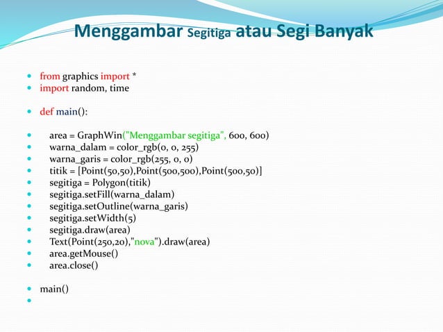 Rumus python ii | PPT