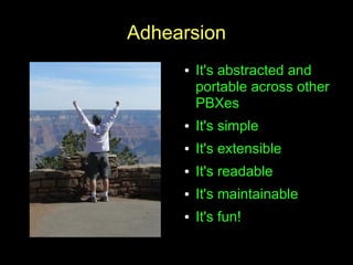 Adhearsion and Telegraph Framework Presentation