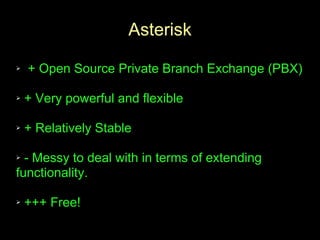 Adhearsion and Telegraph Framework Presentation