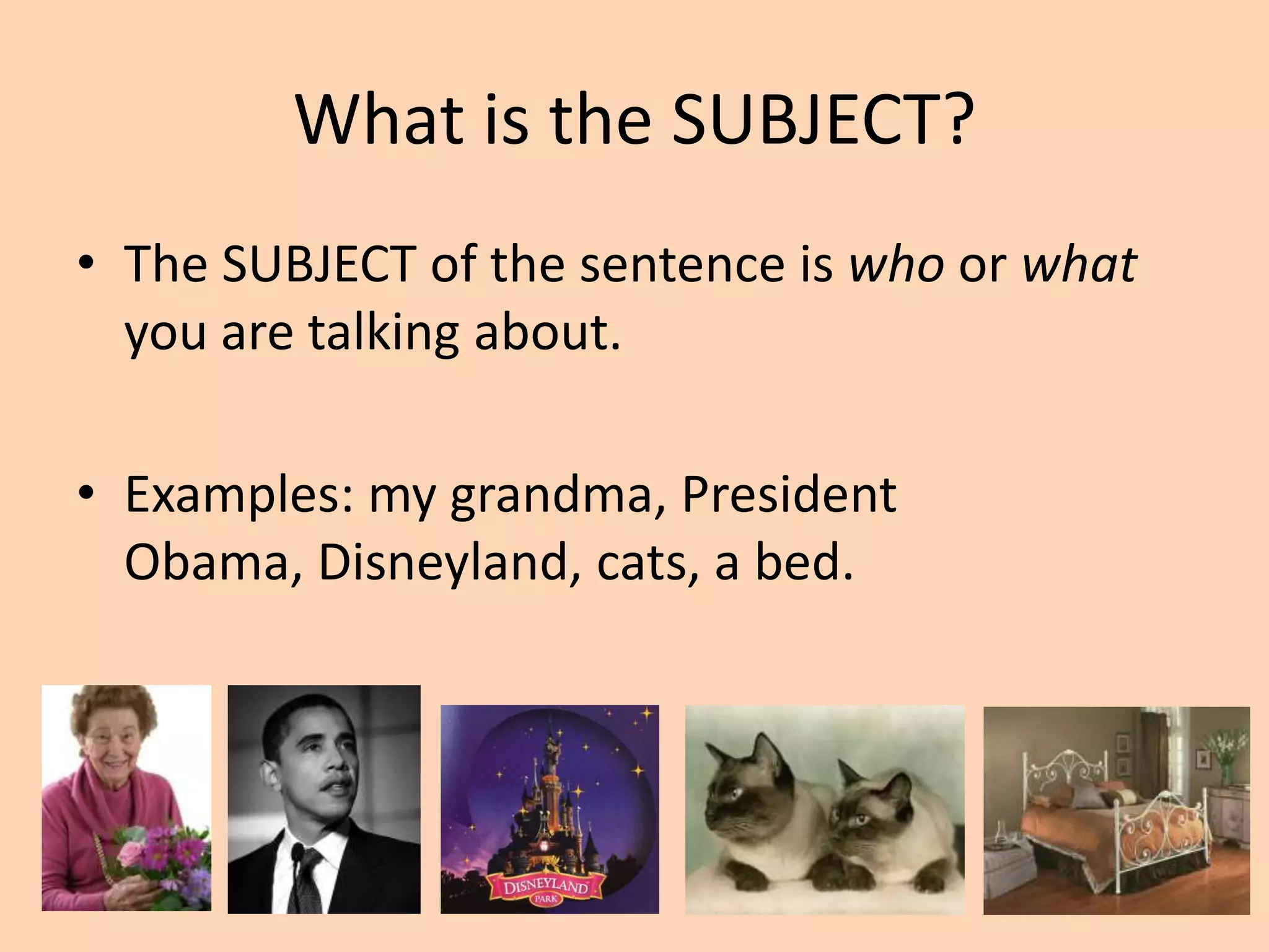 How to fix these common errors.The SentenceWhat is a sentence?A sentence is a group of words that make a complete thought.A sentence always has a SUBJECT and a VERB.A sentence is also called an INDEPENDENT CLAUSE.