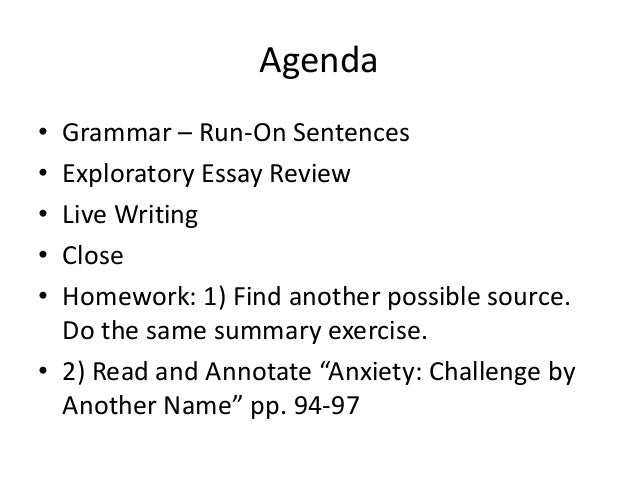 another name for agenda