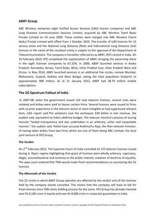 Case Study Competition | PDF