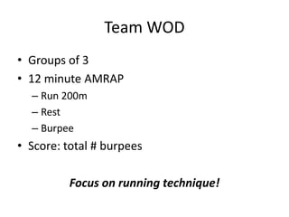 Efficient Running with Pose Method | PPTX