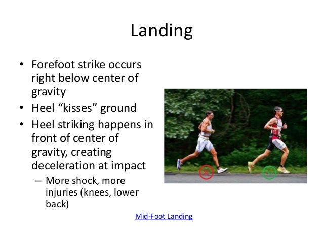 efficient running with pose method improper running form