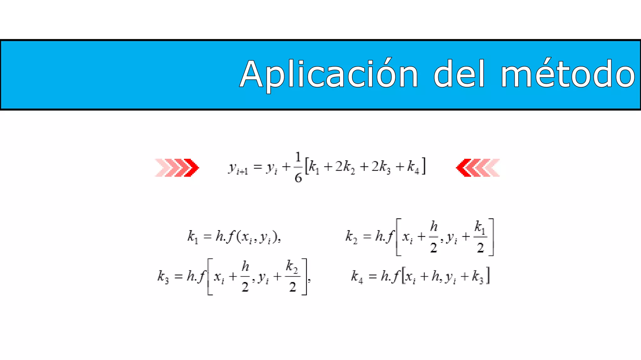 Metodo Runge Kutta