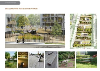 Le projet paysager

DEUX COPROPRIÉTÉS AVES SES ESPACES PARTAGÉS

 