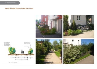 Le projet paysager

UN SITE À «FLEUR D’EAU» OUVERT SUR LA VILLE

 